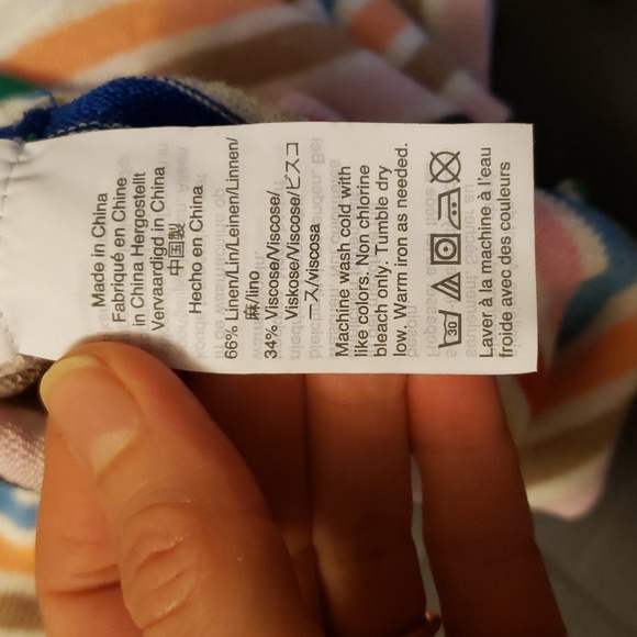 NWOT J. Crew Striped Top - Picture 8 of 9